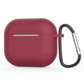 Silicone Case - for AirPods 4, Smooth Ultrathin Material - Bordeaux