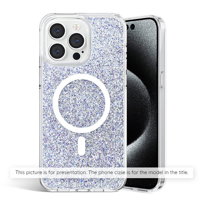 Sparkly Glitter - Xiaomi Redmi Note 13 5G - White