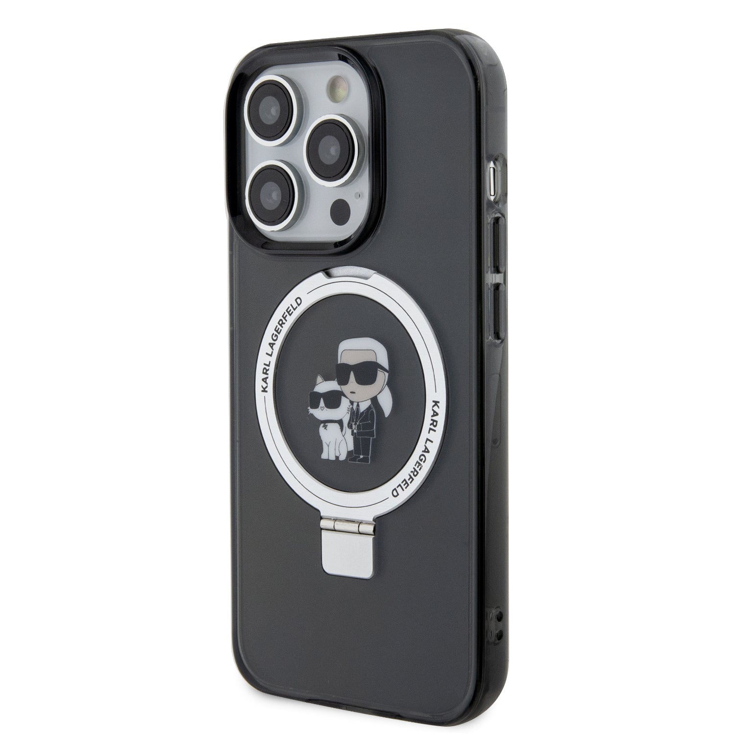 Karl Lagerfeld Magsafe Case - iPhone 14 Pro Max (Black – KLHMP14XHMRSKCK)