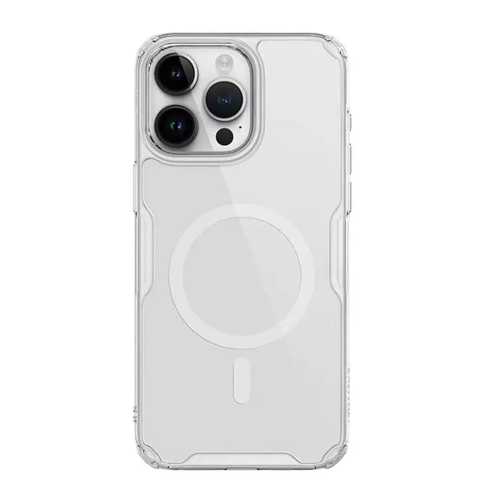 Nillkin - Nature TPU MagSafe Case - iPhone 15 Pro Max - Transparent