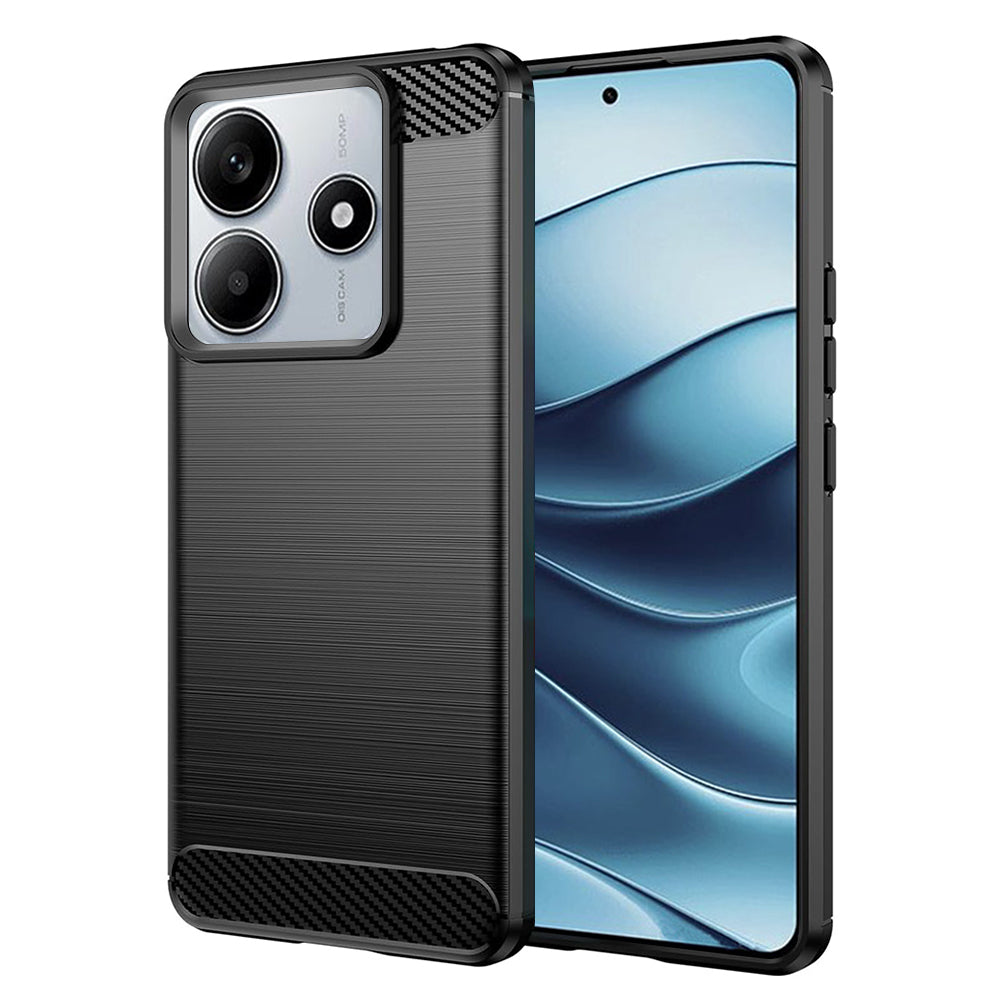 Carbon Silicone - Xiaomi Redmi Note 14 - Black