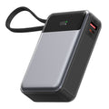 Acefast - Power Bank - w/ Cable, Type-C, 20000mAh, PD65W Fast Charging - Black
