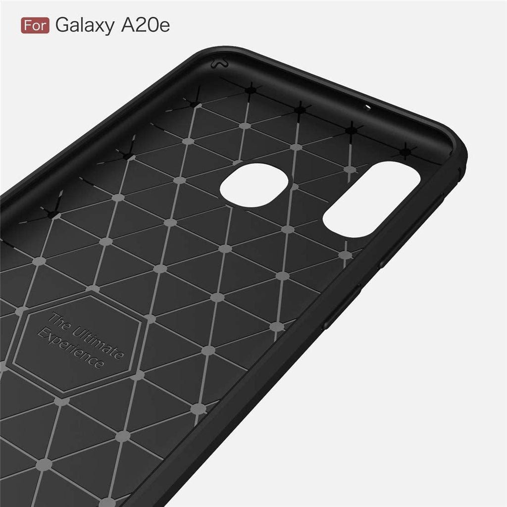 Carbon Silicone - Samsung Galaxy A20e - Black