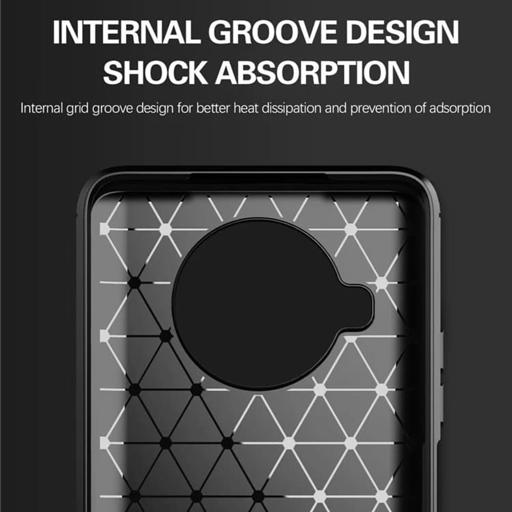 Carbon Silicone - Xiaomi Mi 10T Lite 5G - Black
