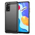 Carbon Silicone - Xiaomi Redmi Note 11 / Note 11S - Black