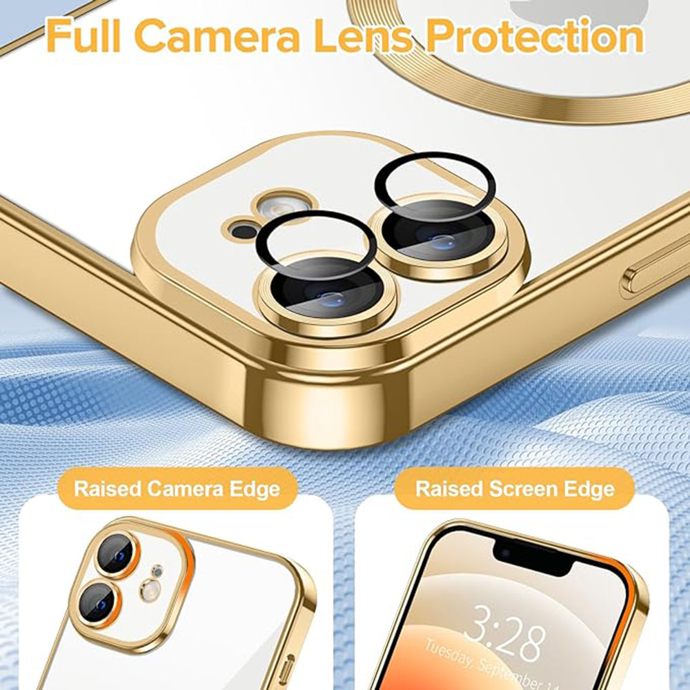 Luxury Crystal MagSafe - iPhone 12 - Gold