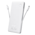 Baseus - Power Bank Airpow Air Lite - USB, Type-C , 22.5W, 10000mAh - White