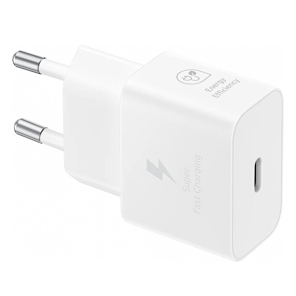 Samsung - Original Charger - Type-C 25W, Super Charging with Cable USB-C - White