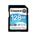 Kingston Canvas Go Plus - SDXC, 128GB, Class 10 / UHS-1 U3 - Black