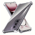 Shockproof Clear Silicone - Oppo Reno12 Pro - Clear
