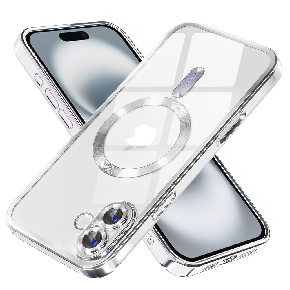 Luxury Crystal MagSafe - iPhone 16 - Silver