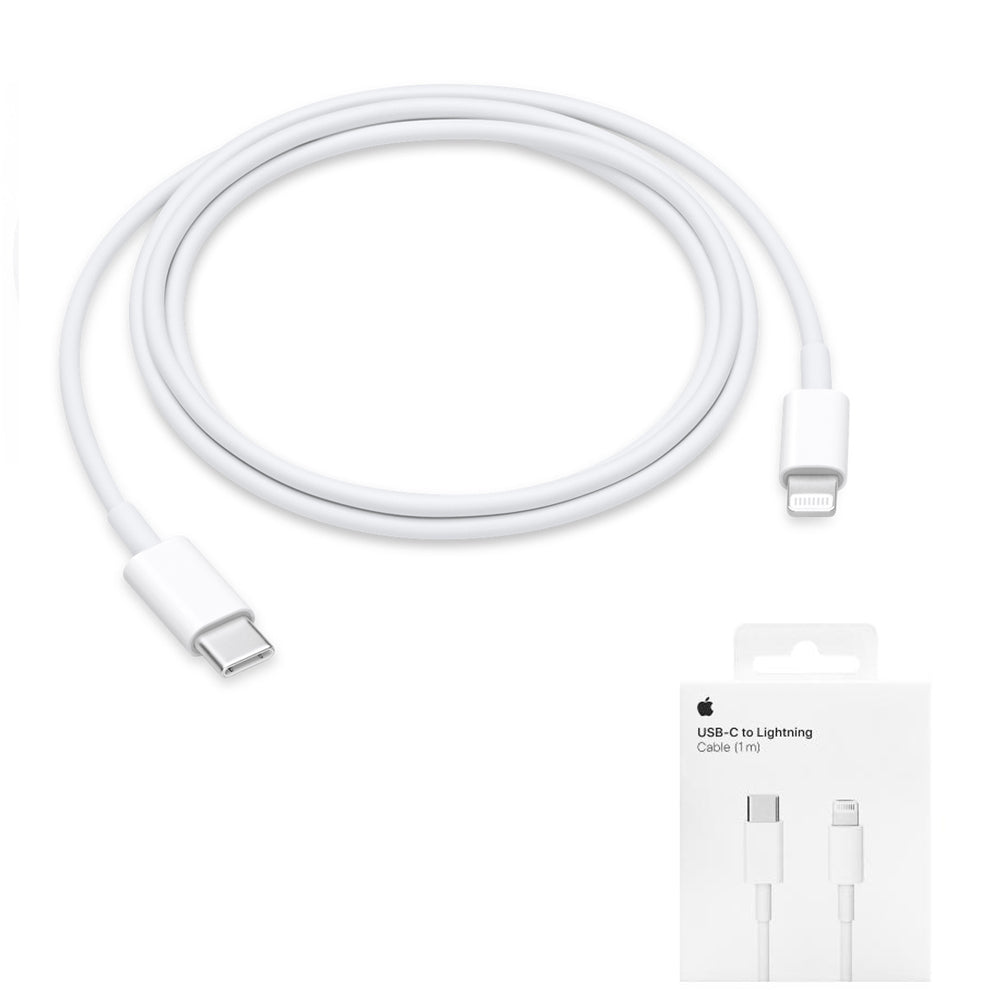 Apple - Data Cable Type-C to Lightning - Thunderbolt 3, 1m - White