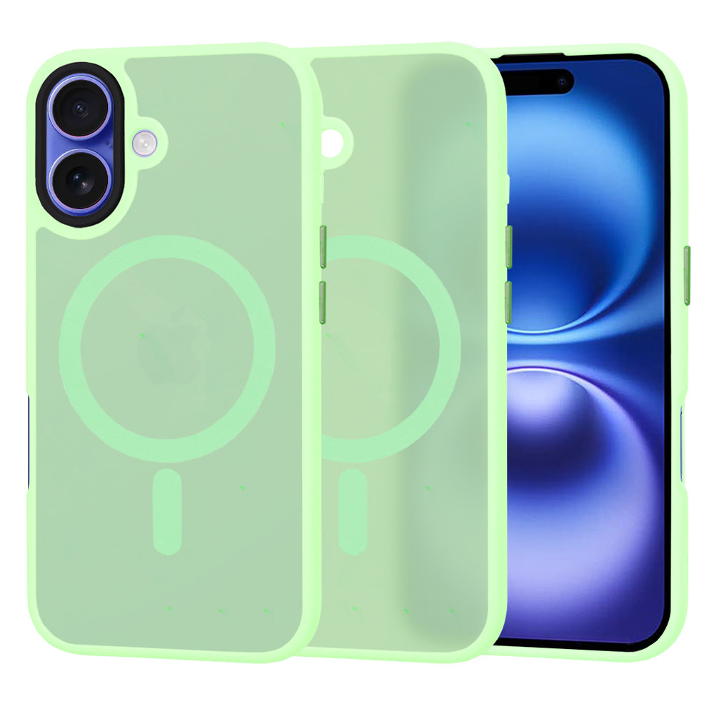 HaloFrost MagSafe Series - iPhone 16 - Light Green