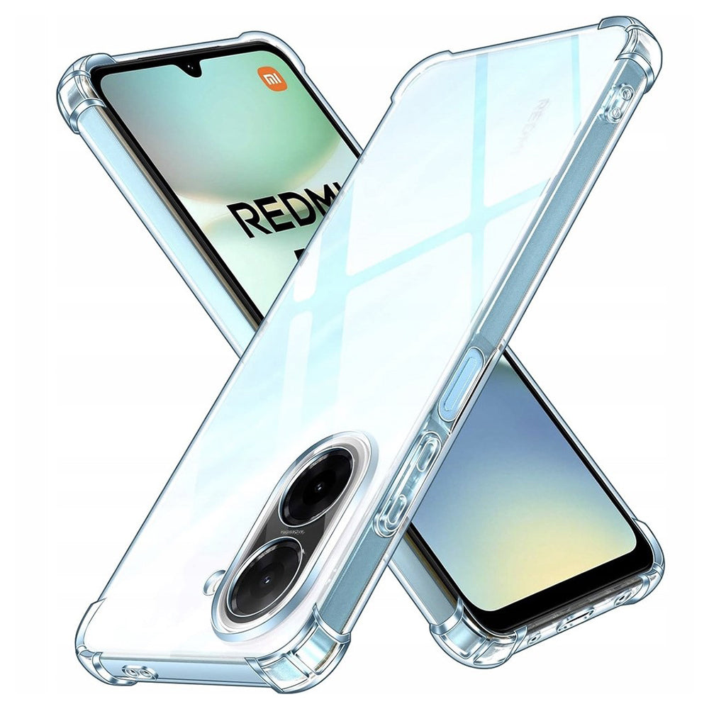 Shockproof Clear Silicone - Xiaomi Redmi A5 4G - Clear