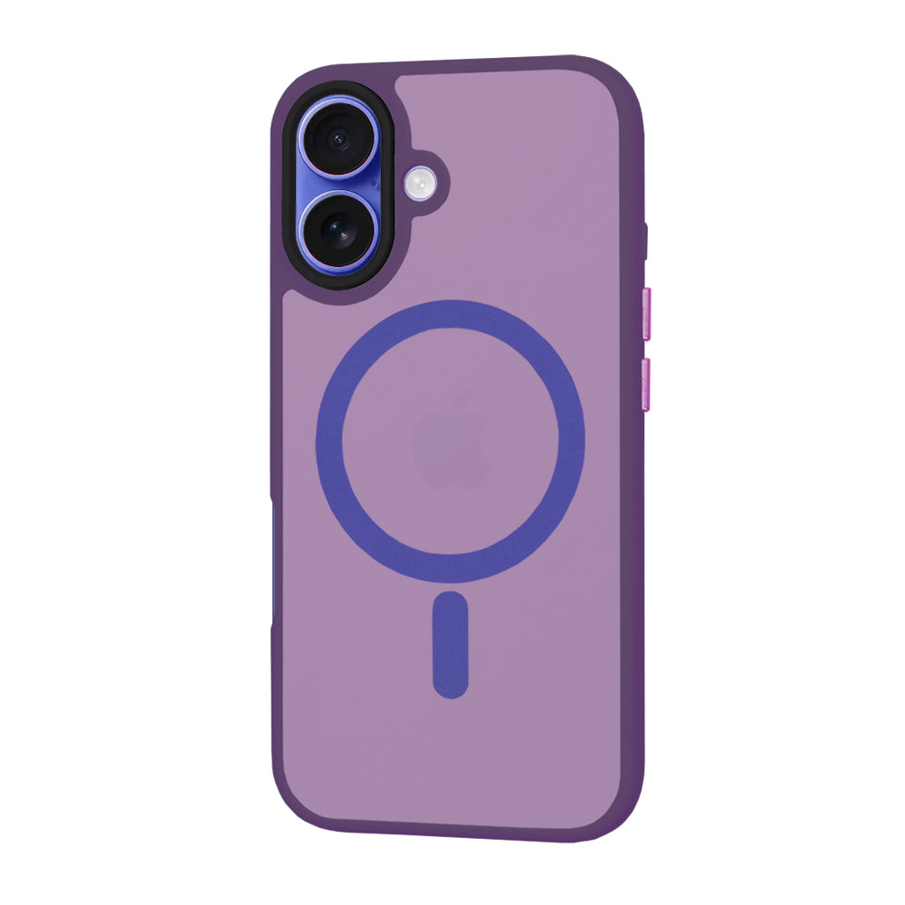 HaloFrost MagSafe Series - iPhone 16 - Deep Purple