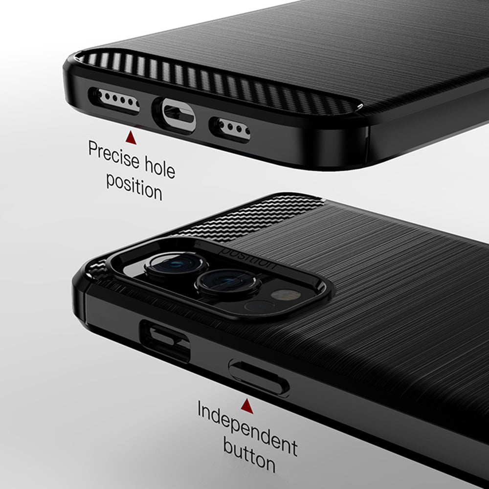 Carbon Silicone - OnePlus Nord 2 5G - Black