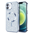 Luxury Glitter MagSafe - iPhone 12 - Light Blue
