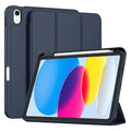 Flex Trifold (with Pencil Holder) - iPad 10 (2022) 10.9 / 11 (2025) - Dark Blue