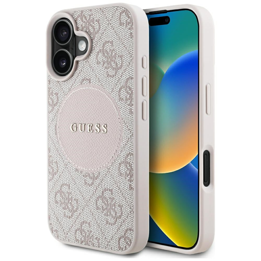 Guess - 4G Circle Classic Logo MagSafe - iPhone 16 - Pink