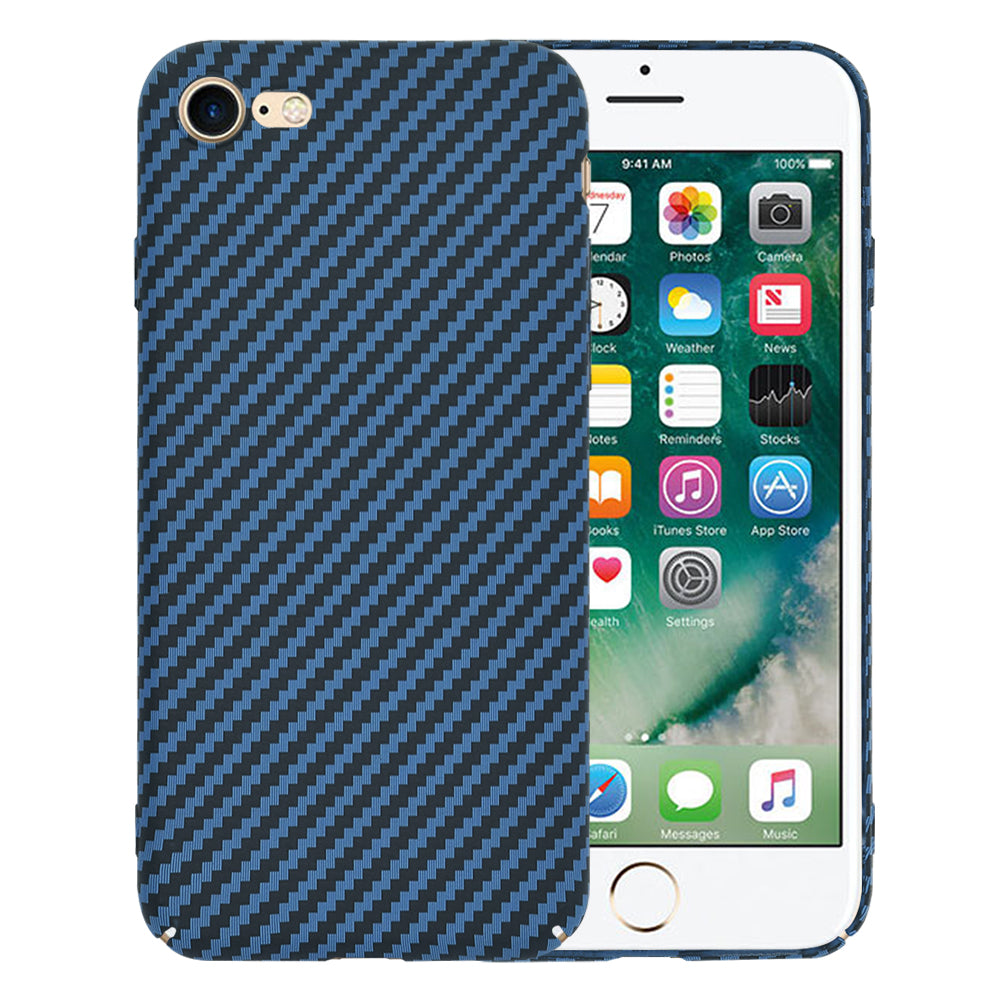 Carbonite FiberShell - iPhone 7 /  iPhone 8 / iPhone SE - Cyan