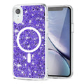 Sparkly Glitter MagSafe - iPhone XR - Purple