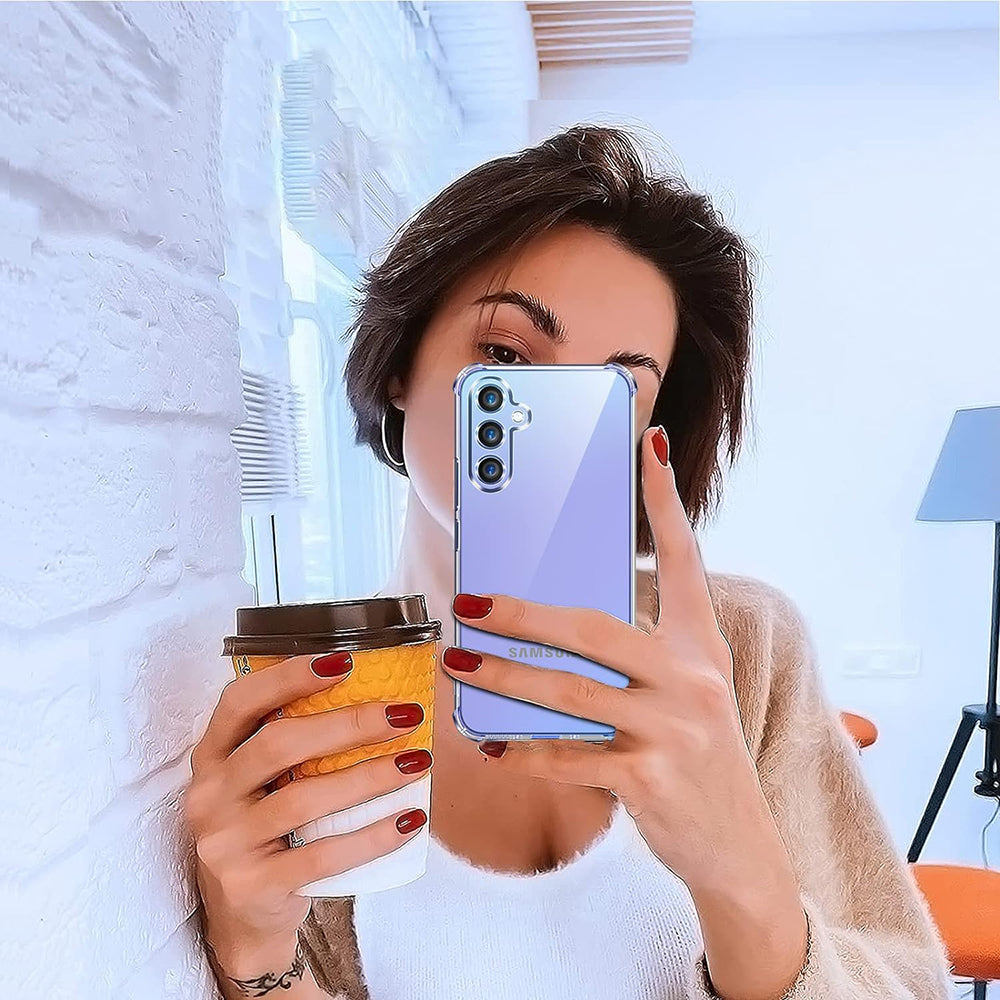 Shockproof Clear Silicone - Samsung Galaxy A55 5G - Clear