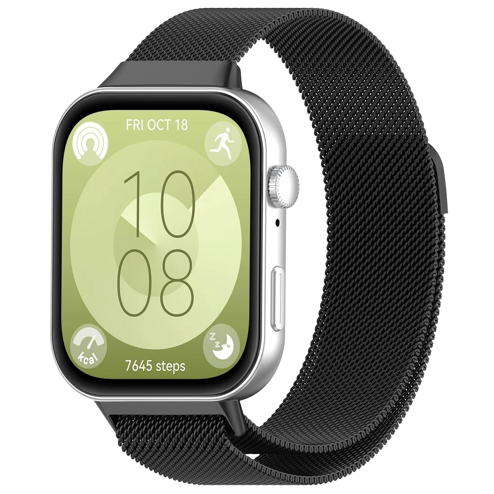 Watchband (W009) - Huawei Watch Fit 3 /  Fit 4 /  Fit 4 Pro - Black