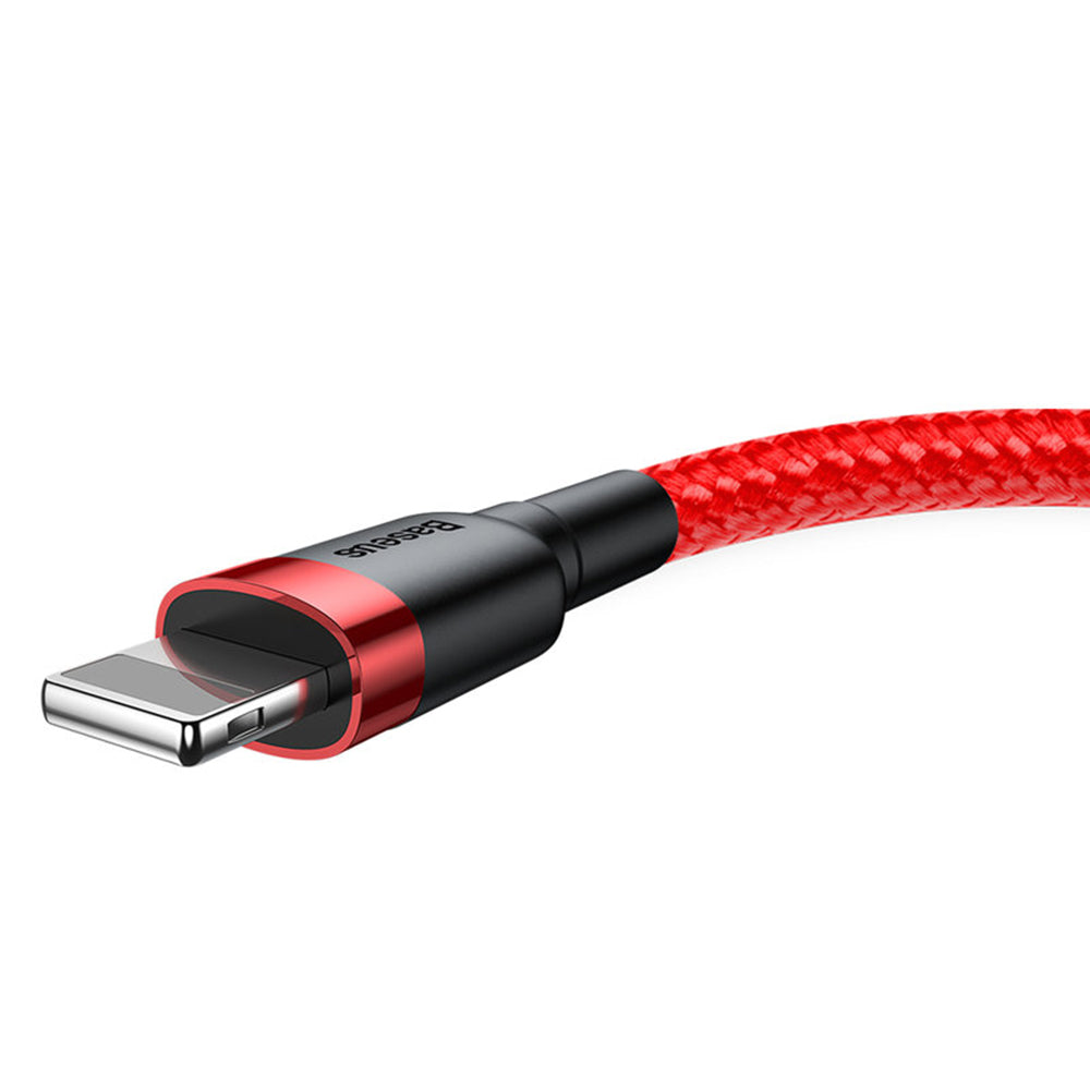 Baseus - Data Cable Cafule - USB to Lightning, 1m - Red