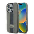 Guess Middlestripe Case – iPhone 16 Pro Max (Μαύρο – GUHCP16XHS4PPK)