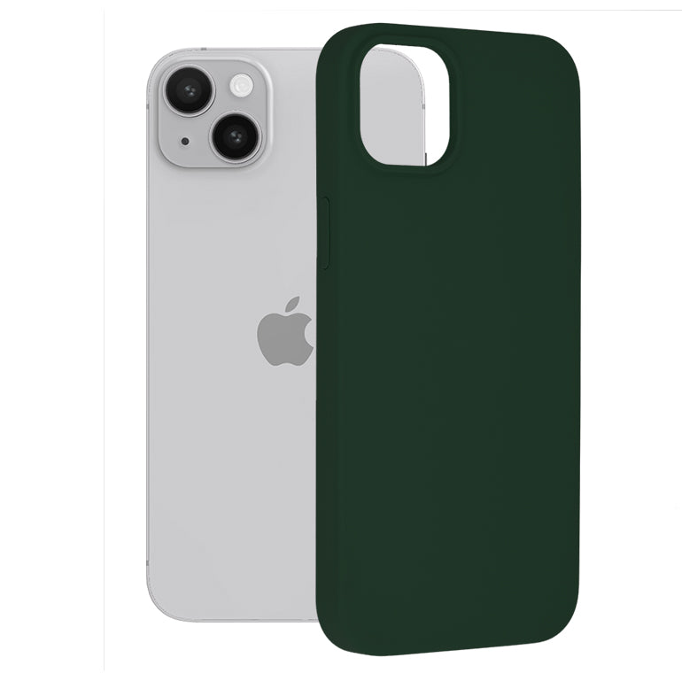 Soft Edge Silicone - iPhone 14 Plus - Dark Green