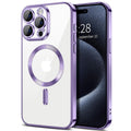 Luxury Crystal MagSafe - iPhone 15 Pro - Light Purple