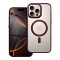 MATTE MAG COVER case
compatible with MagSafe for IPHONE 16 Pro Max plum red
