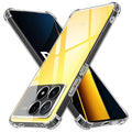Shockproof Clear Silicone - Xiaomi Poco X6 Pro - Clear