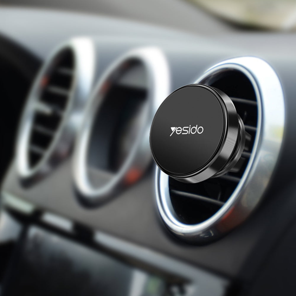 Yesido - Car Holder - Magnetic Grip, 360° Rotation - Black