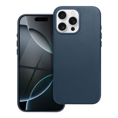 LEATHER MAG COVER case
for IPHONE 16 Pro Max indigo blue