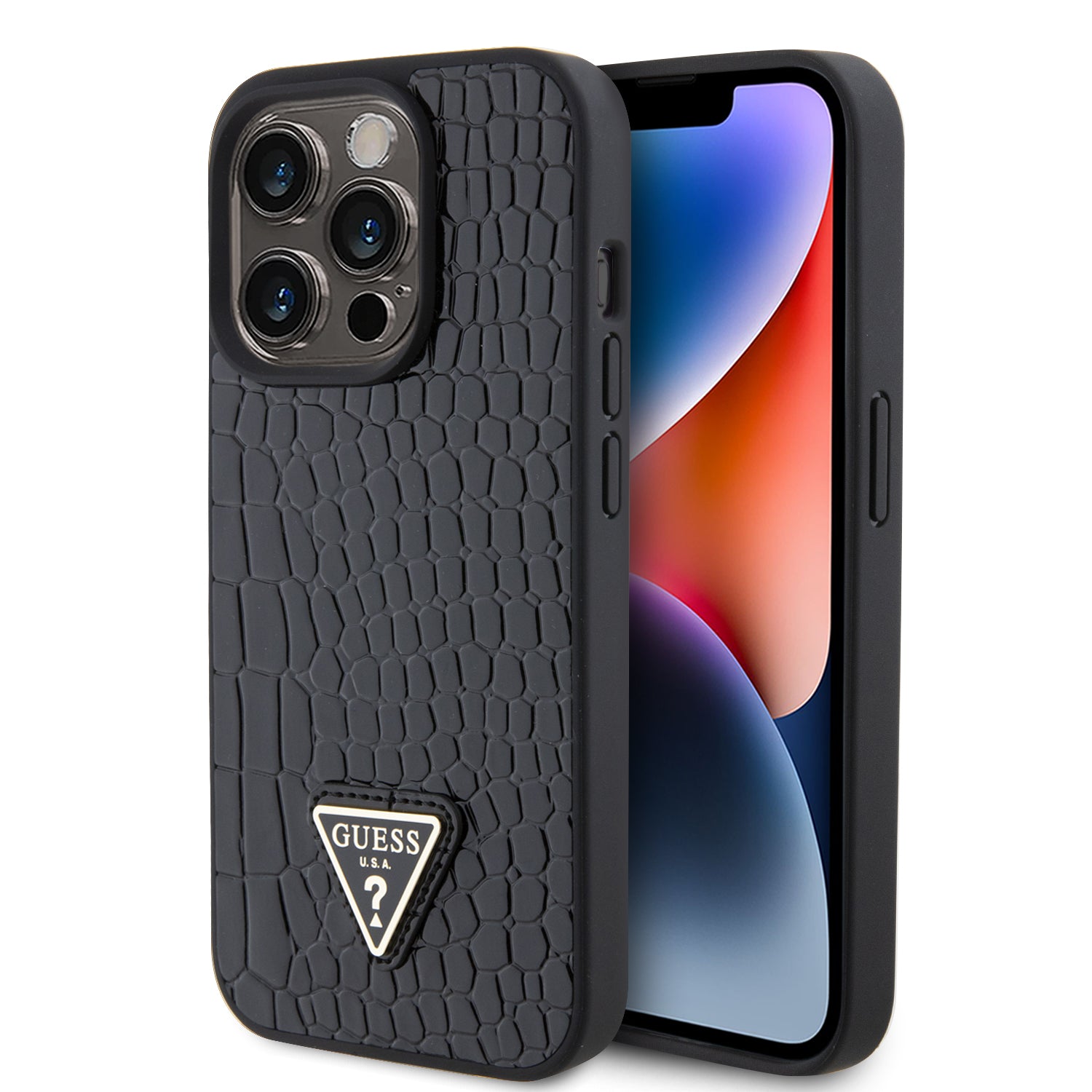 Guess Case – iPhone 15 Pro (Μαύρο – GUHCP15LPCRTHCK)