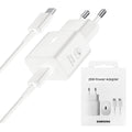 Samsung - Original Charger - Type-C 25W, Super Charging with Cable USB-C - White