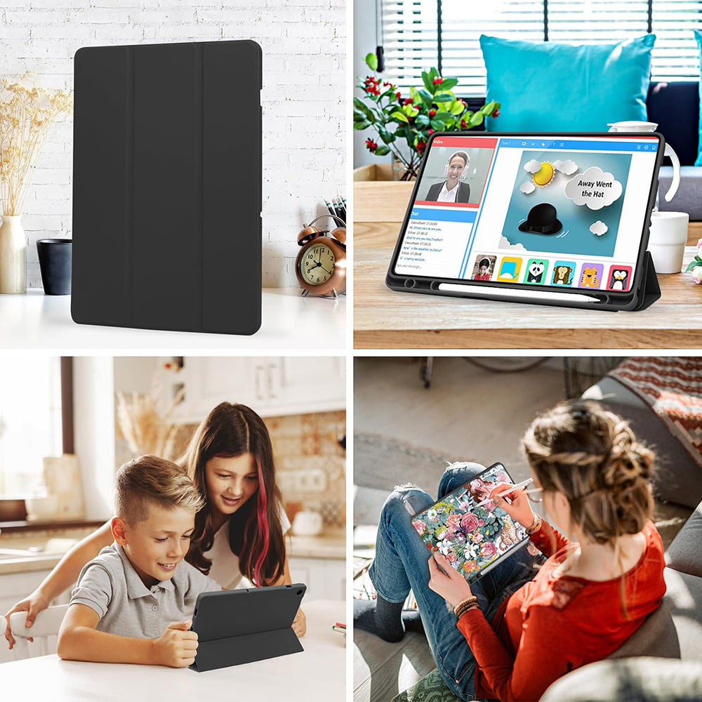 Flex Trifold - Pencil Holder - Samsung Galaxy Tab A9 - Matcha Green