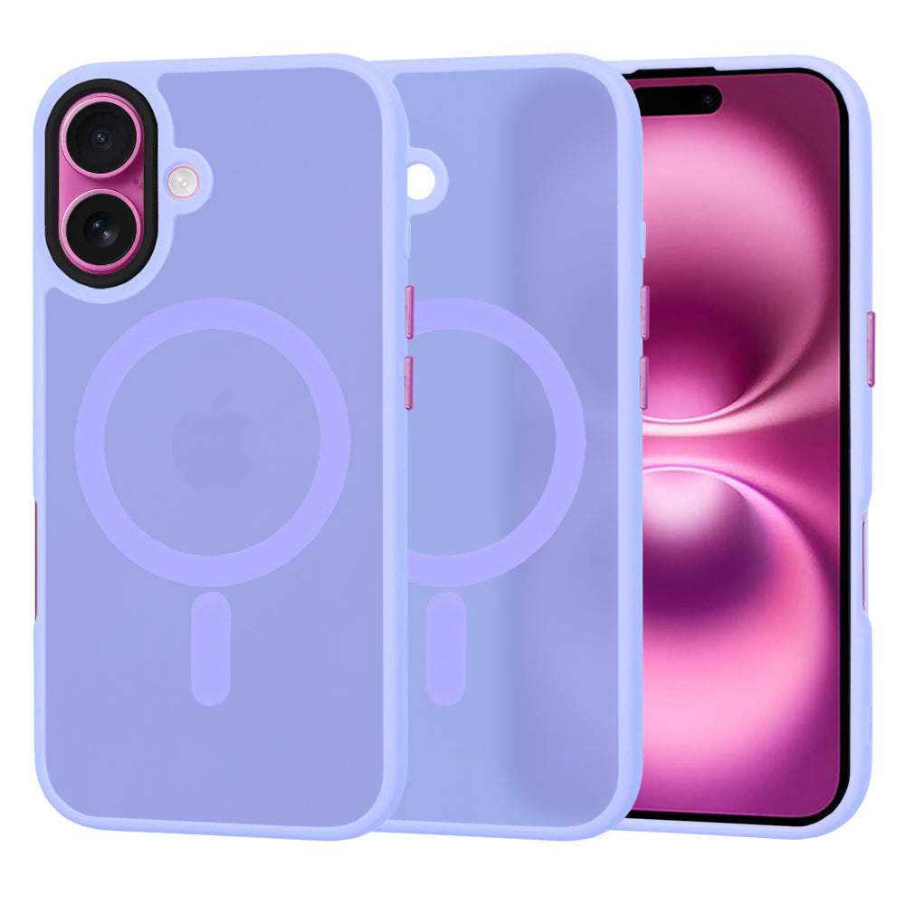 HaloFrost MagSafe Series - iPhone 16 Plus - Light Purple