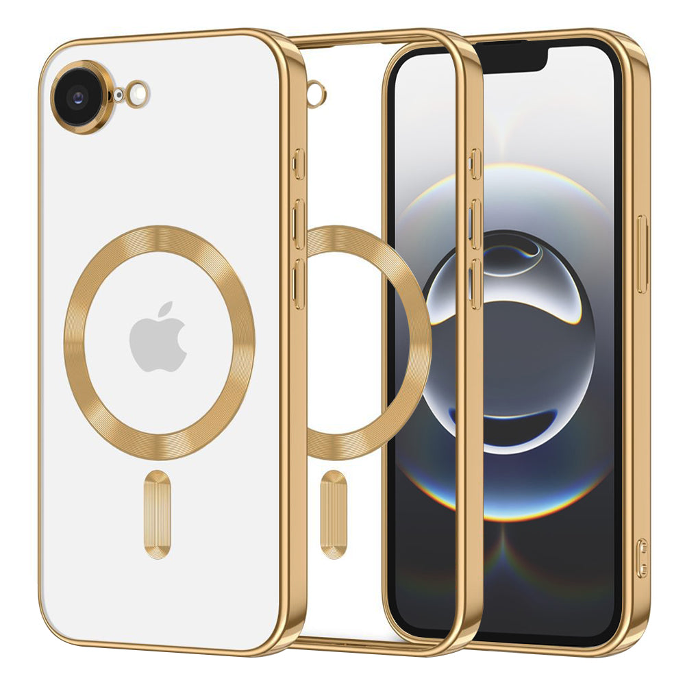Luxury Crystal MagSafe - iPhone 16e - Gold
