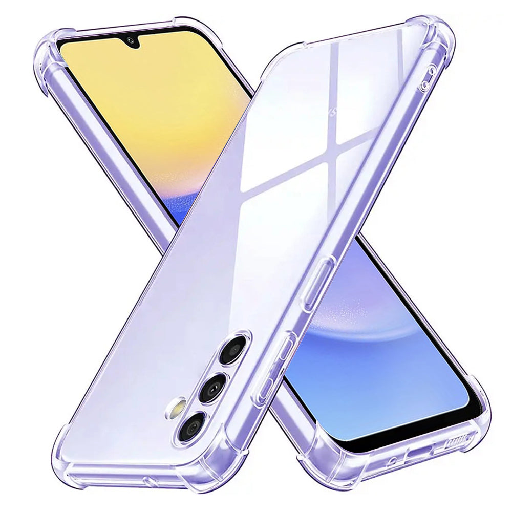 Shockproof Clear Silicone - Samsung Galaxy A16 - Clear