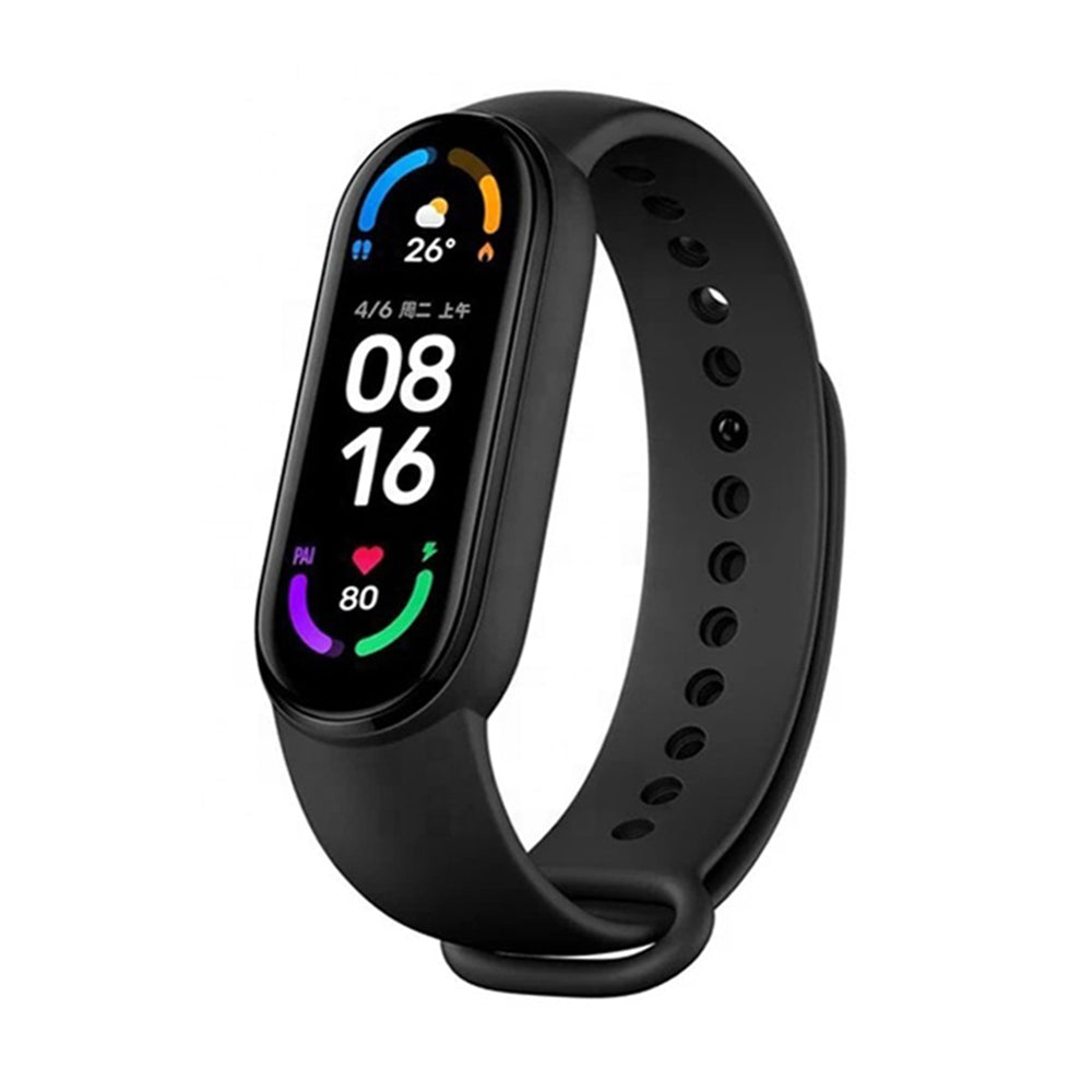 Watchband (W013) - Xiaomi Mi Band 5 / 6 / Amazfit Band 5 Strap - Black