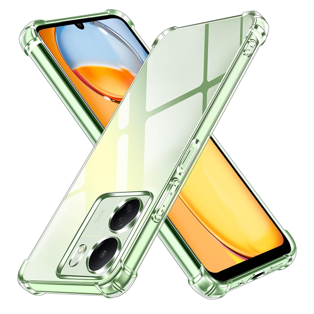 Shockproof Clear Silicone - Xiaomi Redmi 13C 4G / Poco C65 - Clear