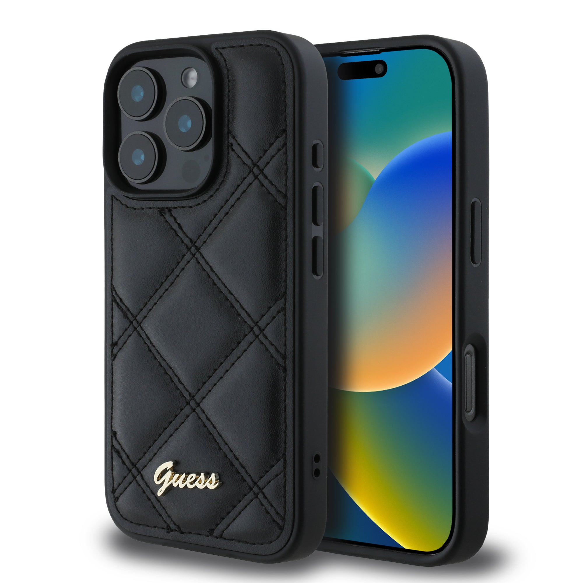Guess Case – iPhone 16 Pro Max (Μαύρο – GUHCP16XPSQSQSK)