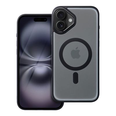 MATTE MAG COVER case
compatible with MagSafe for IPHONE 16 Plus black