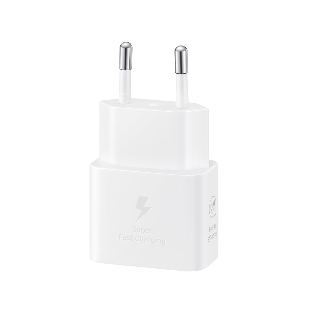 Samsung - Original Wall Charger - Type-C Super Fast Charging 25W - White