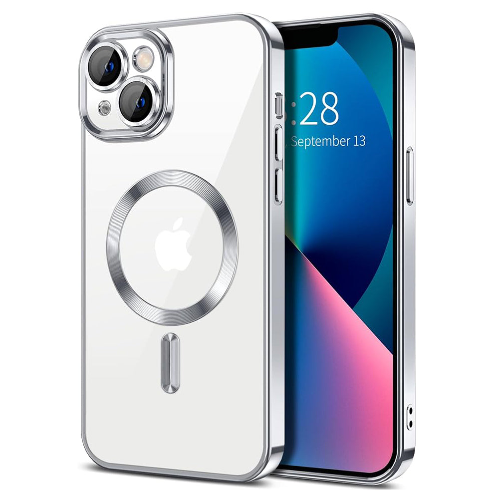 Luxury Crystal MagSafe - iPhone 13 - Silver
