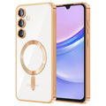 Luxury Crystal MagSafe - Samsung Galaxy A15 4G / A15 5G - Gold