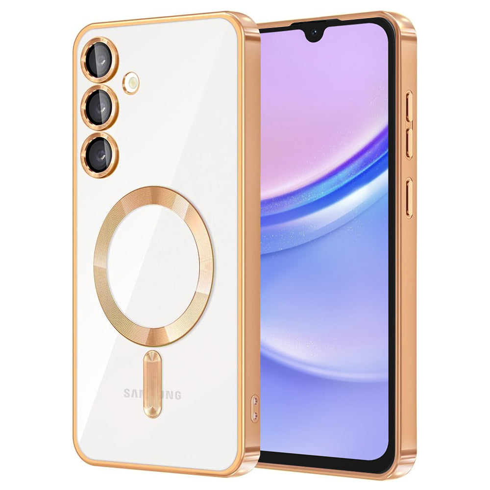 Luxury Crystal MagSafe - Samsung Galaxy A15 4G / A15 5G - Gold