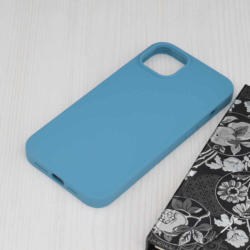 Soft Edge Silicone - iPhone 14 Plus - Denim Blue
